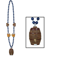 German Beer & Pretzels Bead Necklace