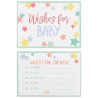 Baby Shower Wishes for Baby Cards - 24 Pk