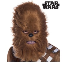 ONLINE ONLY:  Star Wars Chewbacca Adult Mask with Fur