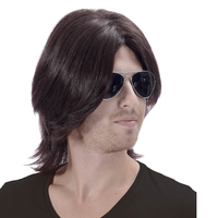 70s Shaggy Brown Wig