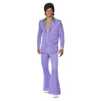 ONLINE ONLY:  Lavender 1970s Disco Suit 