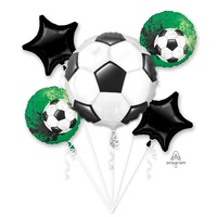 INFLATED Goal Getter Soccer Mega Foil Balloon Bouquet