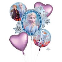 INFLATED Frozen Mega Foil Balloon Bouquet