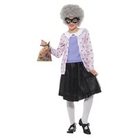 David Walliams Deluxe Gangsta Granny Kid's Costume