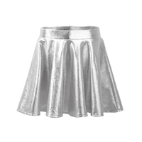 Silver Metallic Skirt - One Size