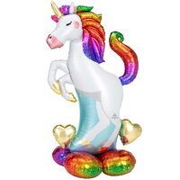 INFLATED Airloonz Unicorn Balloon 