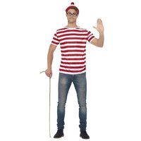 Where's Wally? Adult Costume Kit