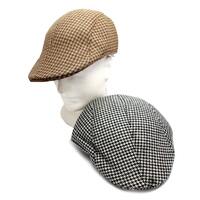 1920s Flat Tweed Cap