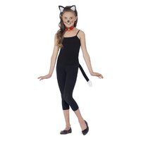 Black Cat Ears Tail & Collar Kit