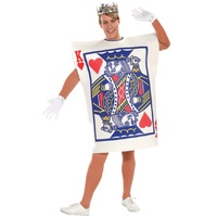 ONLINE ONLY:  King Of Hearts Playing Card Adult Costume