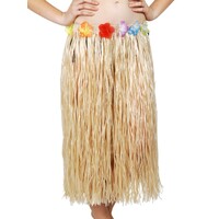 Hawaiian Natural Grass Hula Skirt - 80cm