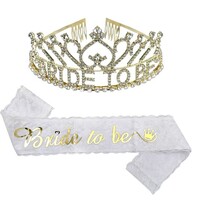 Hen's Party Bride To Be Sash & Tiara Set