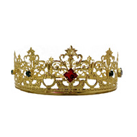 Deluxe Golden Crown with Gems