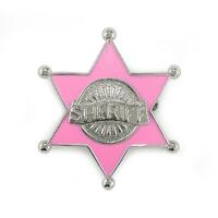 Sheriff Badge - Pink