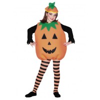 Pumpkin Jack-o-Lantern Kids Costume