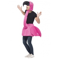 Tropical Hawaiian Pink Flamingo Adult Costume - One Size