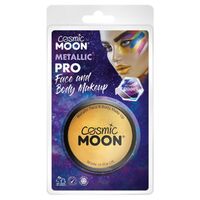 Cosmic Moon Metallic Pro Gold Face Paint Cake - 36g