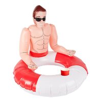 Inflatable Lifeguard Hunk Swim Ring