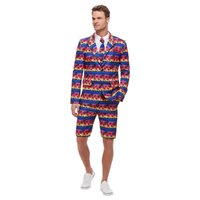 Sunset Flamingo Stand Out Suit Men's Costume