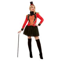 Deluxe Ringmaster Women's Costume