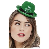 Irish St Patrick's Day Mini Bowler Hat