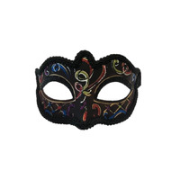 Glitter Swirl Masquerade Mask - Colour Riot