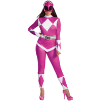Power Rangers Deluxe Pink Womens Costume