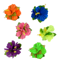 Tropical Hawaiian Hibiscus Flower Hair Clip