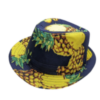 Hawaiian Fedora Hat - Pineapples