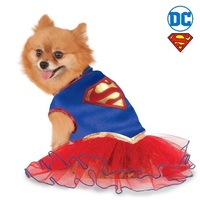 ONLINE ONLY:  Supergirl Tutu Dress Pet Costume