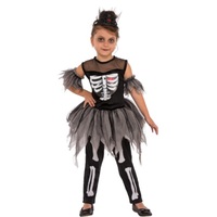 Skelerina Ballerina Girls Costume