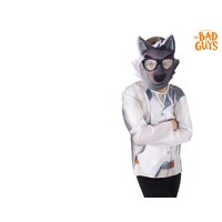 Bad Guys Mr Wolf Kid's Costume Top & Mask