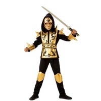 ONLINE ONLY:  Gold Ninja Kid's Costume 
