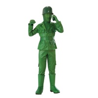 ONLINE ONLY:  Green Army Man Kid's Costume 
