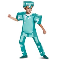 ONLINE ONLY:  Minecraft Armor Deluxe Kids Costume