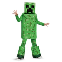 ONLINE ONLY: Minecraft Creeper Prestige Kids Costume