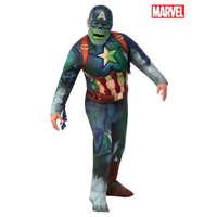 ONLINE ONLY: Captain Amercia "What-If" Zombie Adult Costume