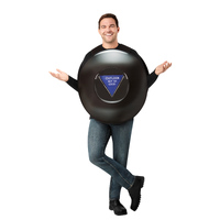 ONLINE ONLY:  Magic 8 Ball Adult Costume - One Size