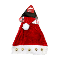 Christmas Santa Hat with Bells
