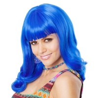 Teenage Dream Deluxe Blue Wig