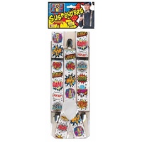 Braces - Pop Art Comic Print