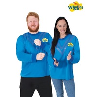 The Wiggles Blue Wiggle Adult Costume Top