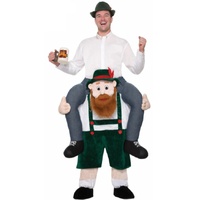 Oktoberfest Beer Buddy Piggy Back Adult Costume