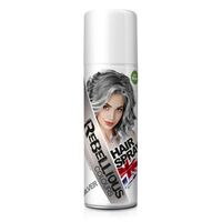 Rebellious Coloured Hair Spray - Silver 