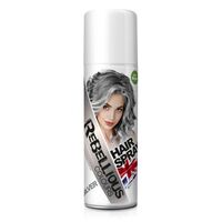 Rebellious Coloured Hair Spray - Silver