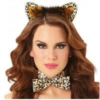 Bow Tie - Luxe Leopard Print
