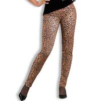 Awesome 80s Leopard Print Footless Tights