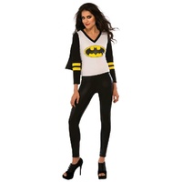Batgirl Caped Shirt Womens Costume