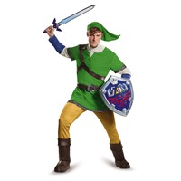 ONLINE ONLY:  Legend of Zelda Link Deluxe Mens Costume