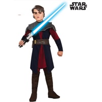 Star Wars Anakin Skywalker Clone Wars Deluxe Boys Costume [Size: M (5-7 Yrs)]